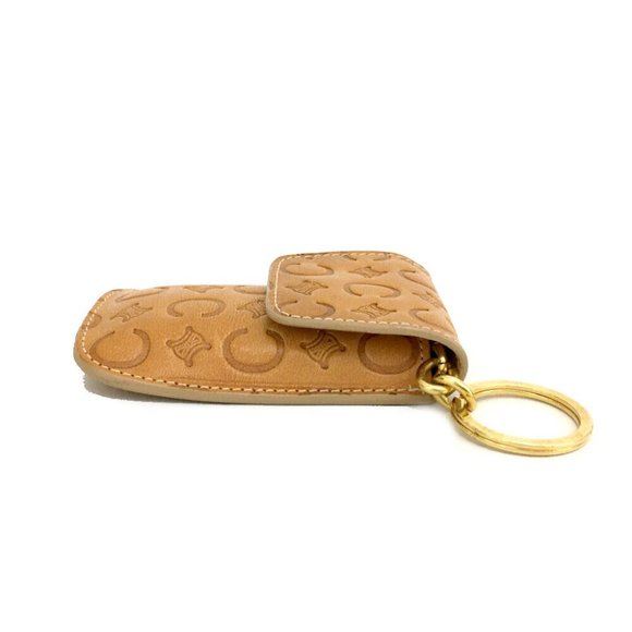 CELINE C Macadam Leather Multi Case w/Chain /7N0367 - Picture 3 of 8